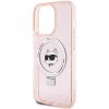 Karl Lagerfeld KLHMP15XHMRSCHP iPhone 15 Pro Max 6.7 różowy/pink hardcase Ring Stand Choupette Head MagSafe